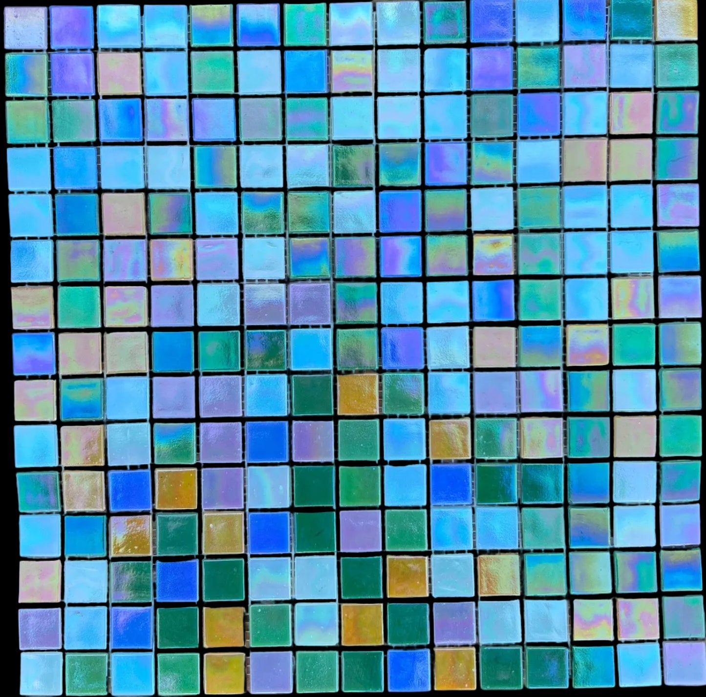 Mosaico vetroso 32x32 cm Multicolor