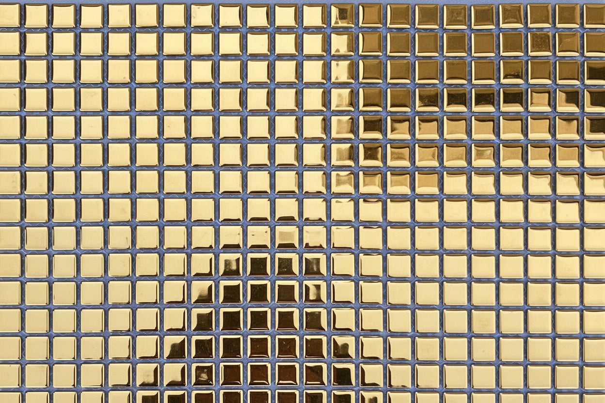 Mosaico vetroso 30x30 cm ORO