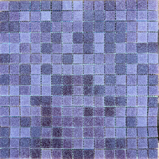Mosaico vetroso 32x32 cm Viola