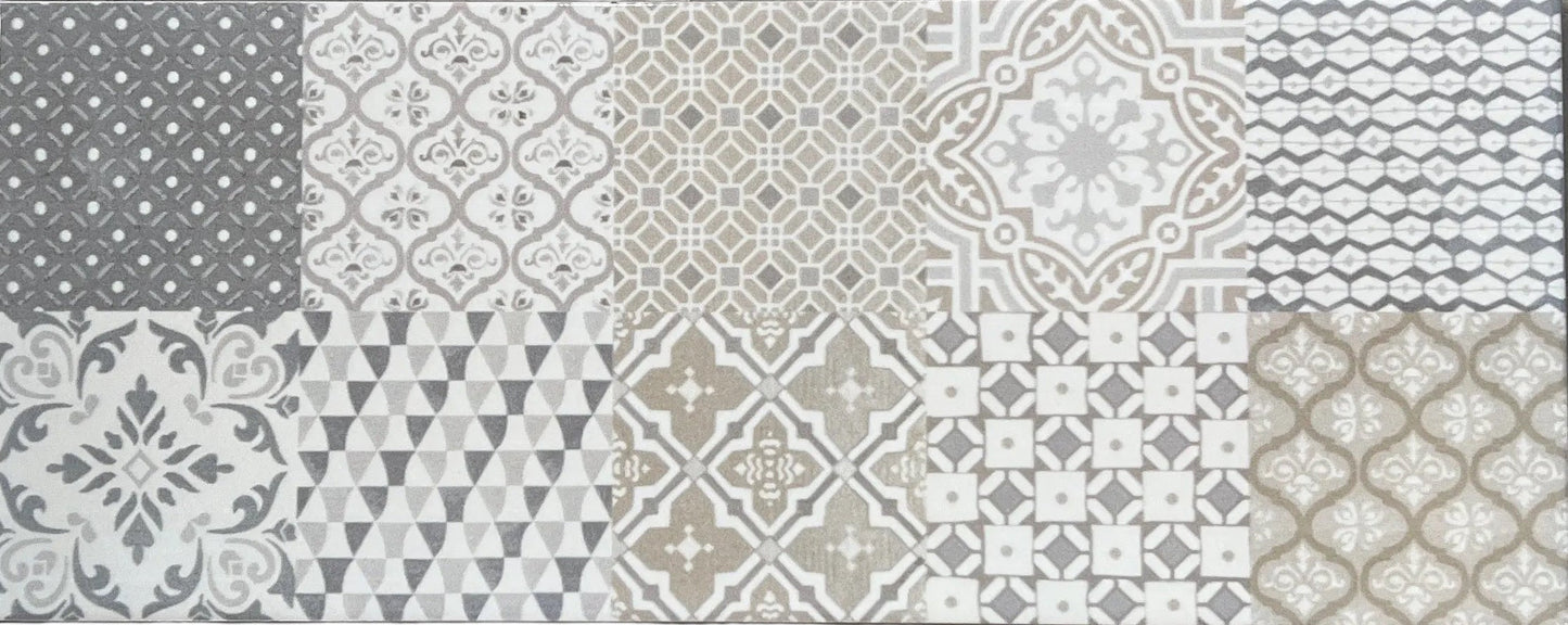 Rivestimento 25x50 Decoro NEW smaltato Lucido