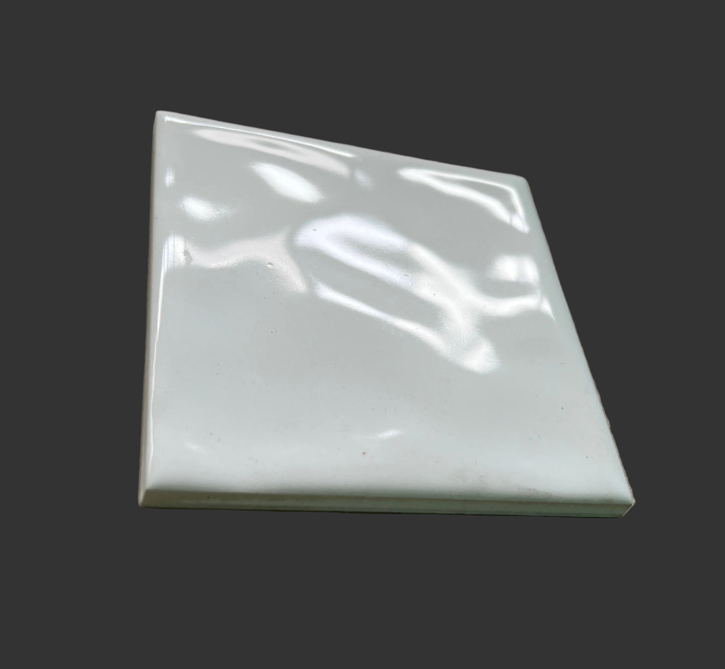 Rivestimento 10x10 FAETANO Bianco Ondulato lux