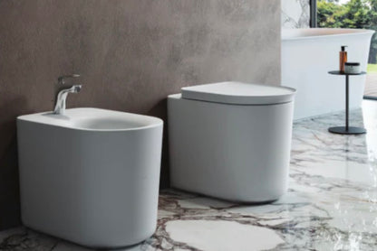 Sanitari RAK serie VALET composto da wc bidet e copriwater SOFT-CLOSE