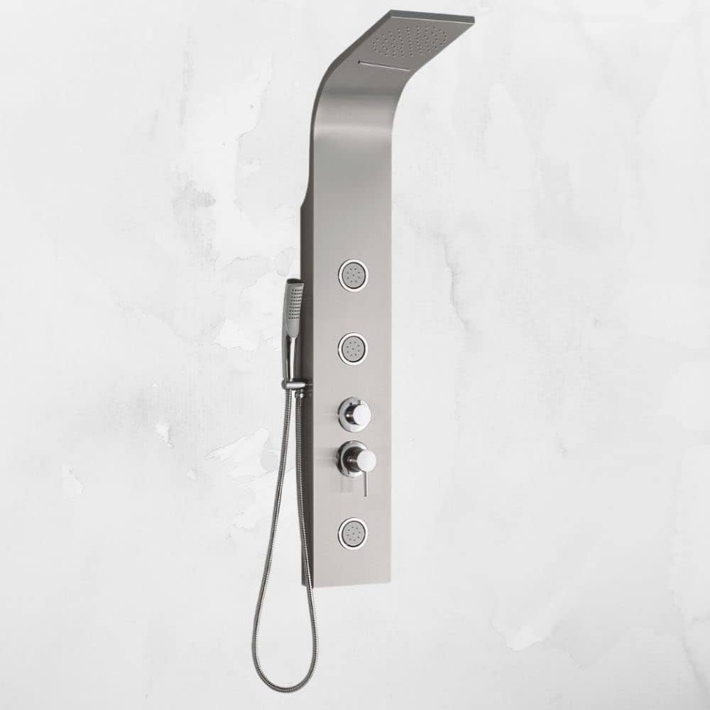 Colonna Hydro inox attrezzata a cascata Minny Morini