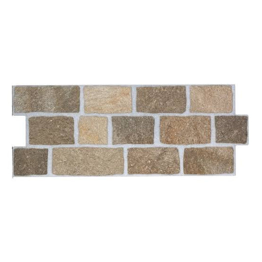 STOCK Piastrella da pavimento e rivestimento esterno in gres porcellanato 21 x 51 cm Roubaix - Mq 14