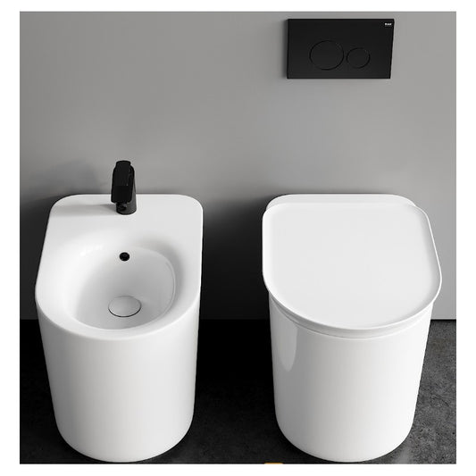 Sanitari RAK serie VALET composto da wc bidet e copriwater SOFT-CLOSE