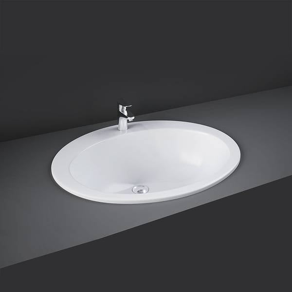 LAVABO Cherry da incasso Soprapiano 63,5x53,5x22,5cm Rak Ceramics