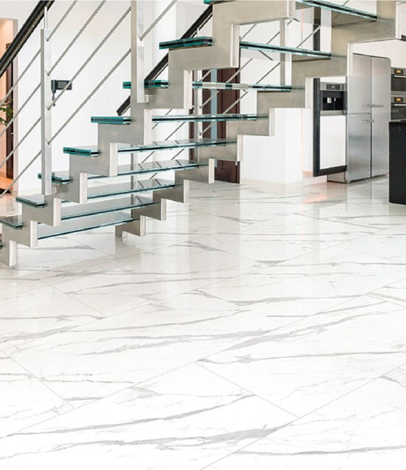 Pavimento/Rivestimento in Gres porcellanato 60x120 VENEZIA Grey Lucido RTT