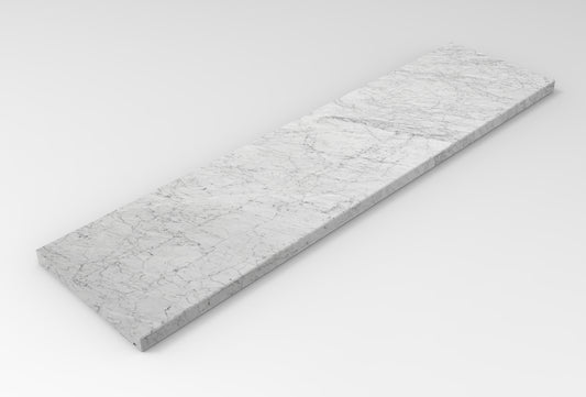 Fasce per balconi in marmo di Carrara - Larghezza 20 cm a correre - Prezzo al ML