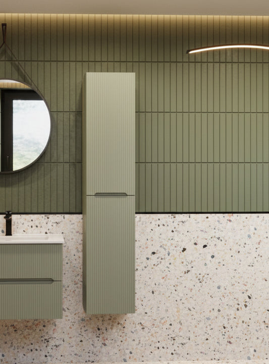 Legnobagno VERSO Colonna 2 ante Cannettato