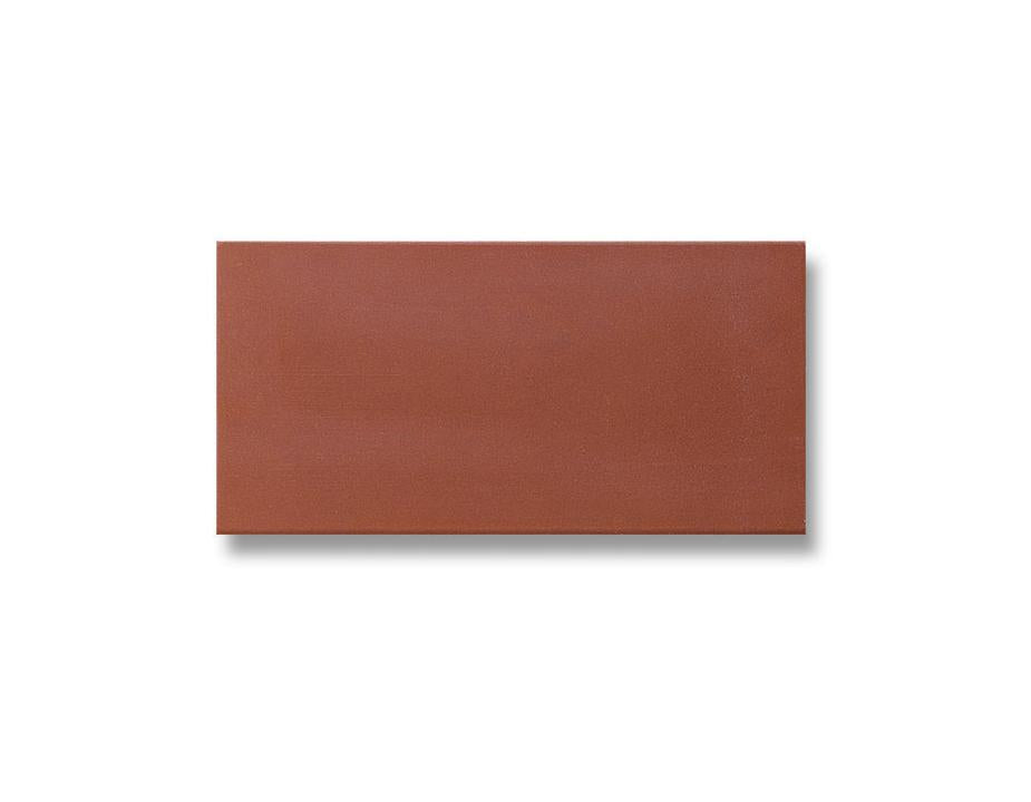Piastrella 7,5x15 cm in Gres rosso superficie liscia