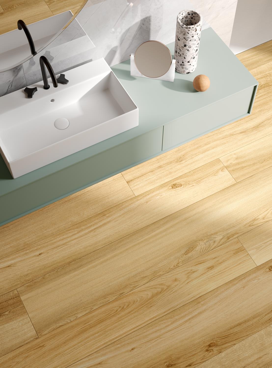 PANARIA Nuance Caramel Nat./Rett. 20x120cm 1^Scelta