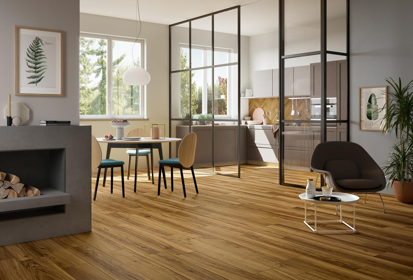 PANARIA Nuance MIEL Nat./Rett. 20x120cm 1^Scelta