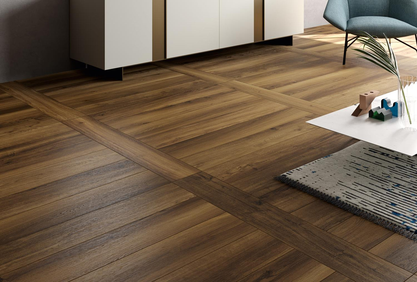 PANARIA Nuance TABAC Nat./Rett. 20x120cm 1^Scelta